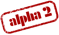 Haiku R1 Alpha 2 stamp